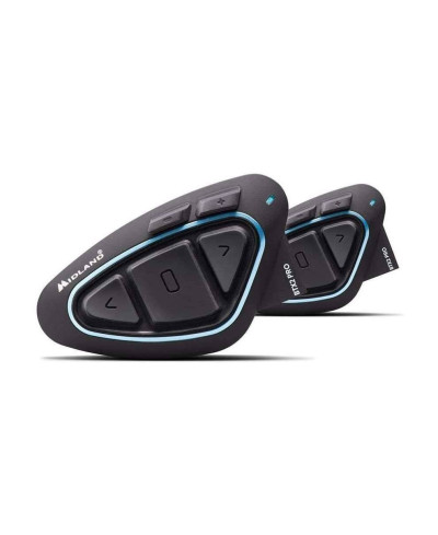 Interfono bluetooth da casco moto MIDLAND BTX2 PRO S LR Twin