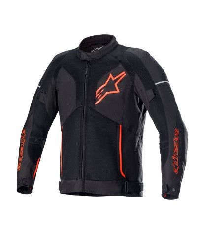 Giacca da moto Alpinestars VIPER V3 AIR Black/red fluo | Giacca
