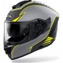 Miniatura - Casco da moto integrale in fibra Airoh ST.501 Type Giallo opaco