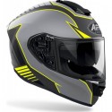 Miniatura - Casco da moto integrale in fibra Airoh ST.501 Type Giallo opaco