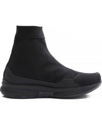 Scarpe da Moto Momo Design FIREGUN-1 WP Nero