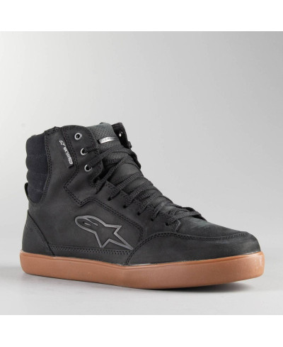 Scarpe da Moto Alpinestars J-6 Waterproof Black Gum