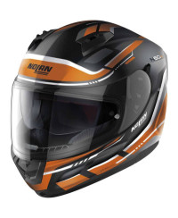 Casco integrale Nolan N60-6 LANCER 063 Nero Opaco Arancio