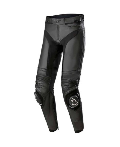 Pantaloni da Moto In Pelle Alpinestars MISSILE V3 SHORT Nero
