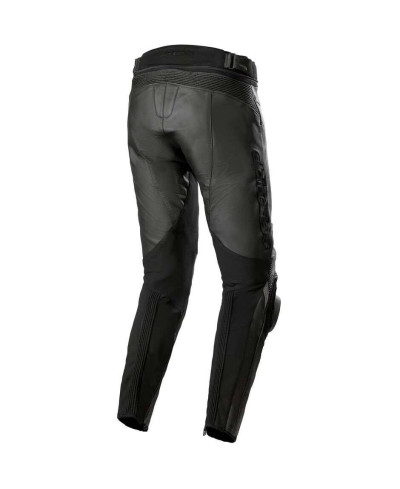 Pantaloni da Moto In Pelle Alpinestars MISSILE V3 SHORT Nero