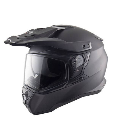 CASCO da moto touring NOS NS-9 Dual Sport Black Matt ECE 22.06