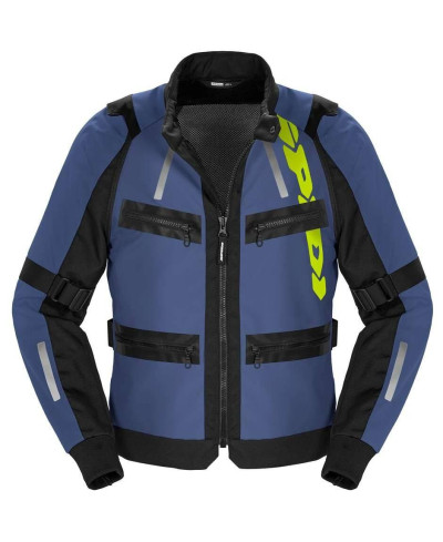 Giacca da moto Touring Spidi ENDURO PRO Blu Giallo