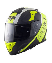casco integrale NOS NS-10 doppia visiera Fury Yellow