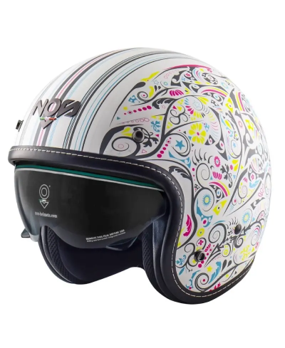 Casco Jet Nos ns-1 freedom White