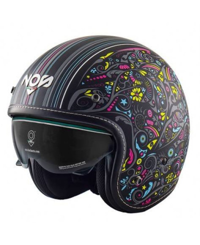 Casco Jet NS-1 NOS Freedom black