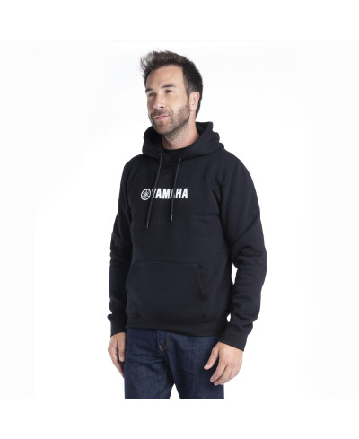 Felpa Con Cappuccio Yamaha Paddock Blue Essentials Unisex