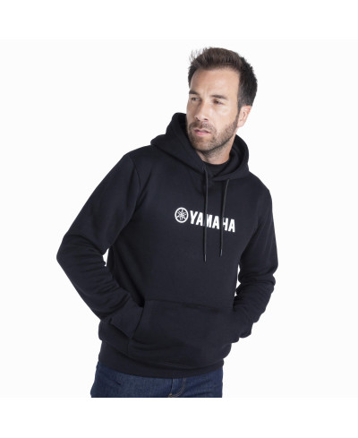 Felpa Con Cappuccio Yamaha Paddock Blue Essentials Unisex
