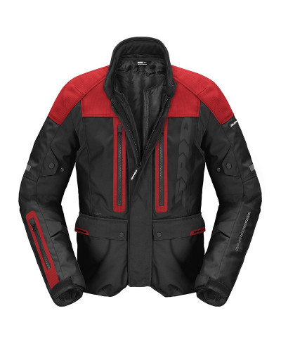 Giacca da moto H2Out Spidi Traveler 3 Evo Rosso