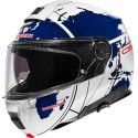Miniatura - Casco modulare SCHUBERTH in fibra C5 ECE-06 GLOBE BLU
