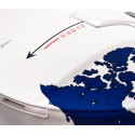 Miniatura - Casco modulare SCHUBERTH in fibra C5 ECE-06 GLOBE BLU
