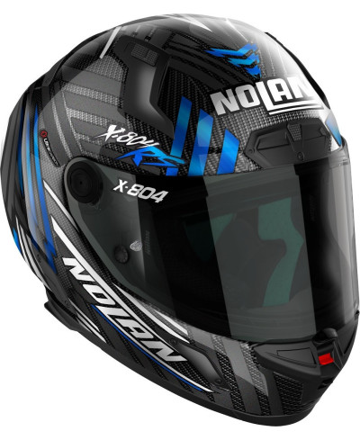 casco moto in fibra Nolan X-804 RS Ultra Carbon Spektre