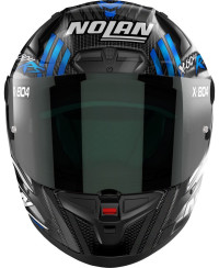 casco moto in fibra Nolan X-804 RS Ultra Carbon Spektre