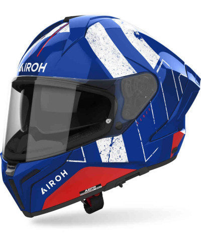 Casco integrale in fibra Airoh Matryx Scope LIGHT GREY GLOSS