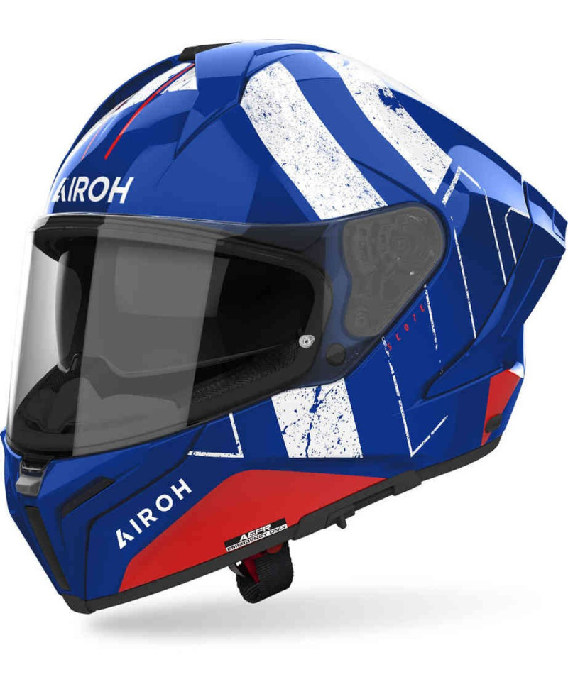 Casco integrale in fibra Airoh Matryx Scope LIGHT GREY GLOSS