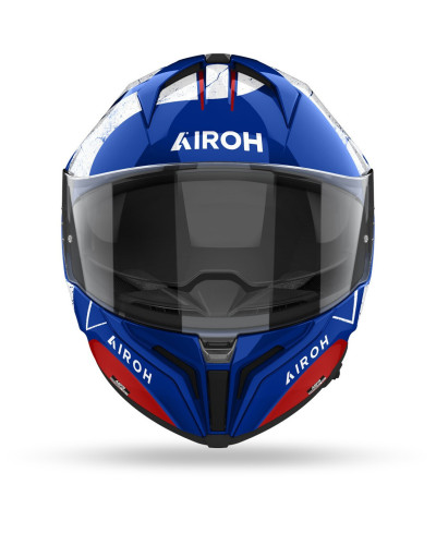 Casco integrale in fibra Airoh Matryx Scope LIGHT GREY GLOSS