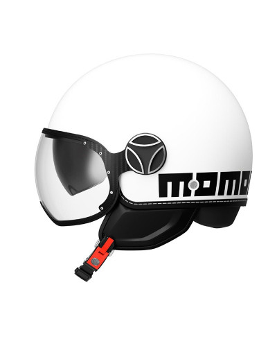 Casco Jet MomoDesign FGTR Evo 2206 Mono bianco