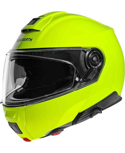 Casco modulare in fibra Schuberth C5 Yellow Fluo